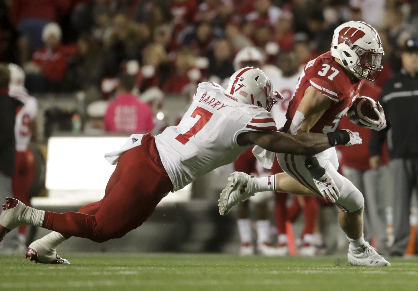 AP Nebraska Wisconsin Football